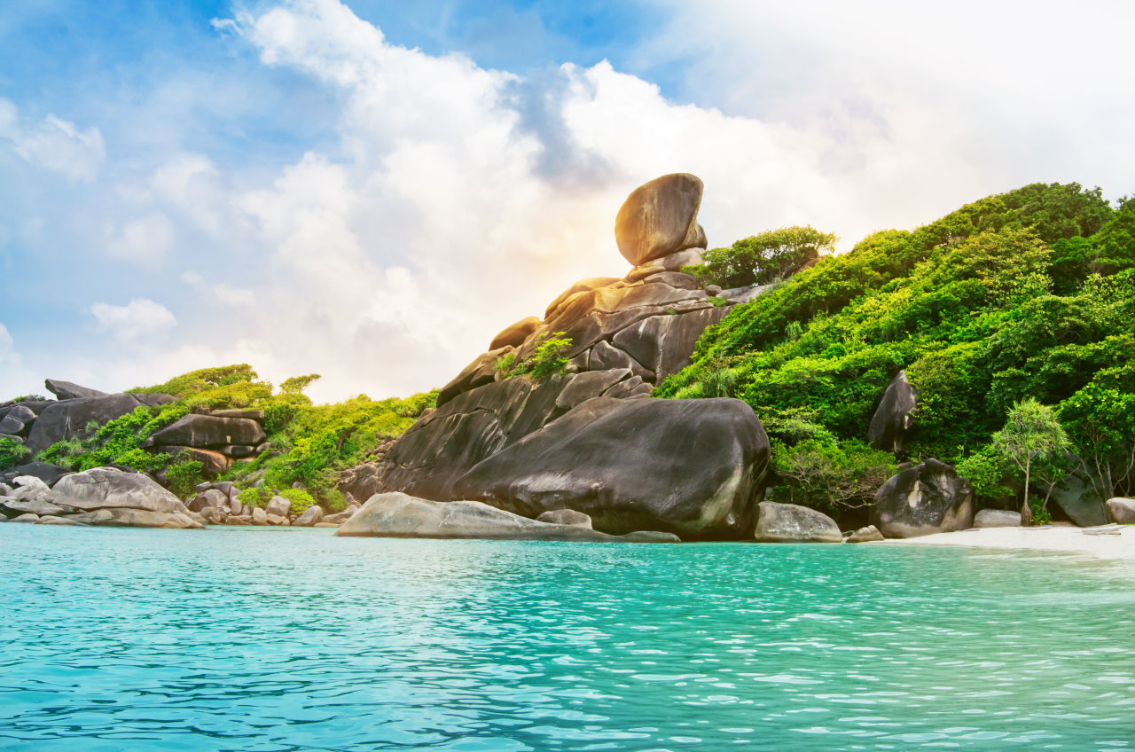 strand meer Koh Similan thailand
